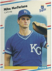 1988 Fleer Update Baseball Cards       031      Mike Macfarlane XRC